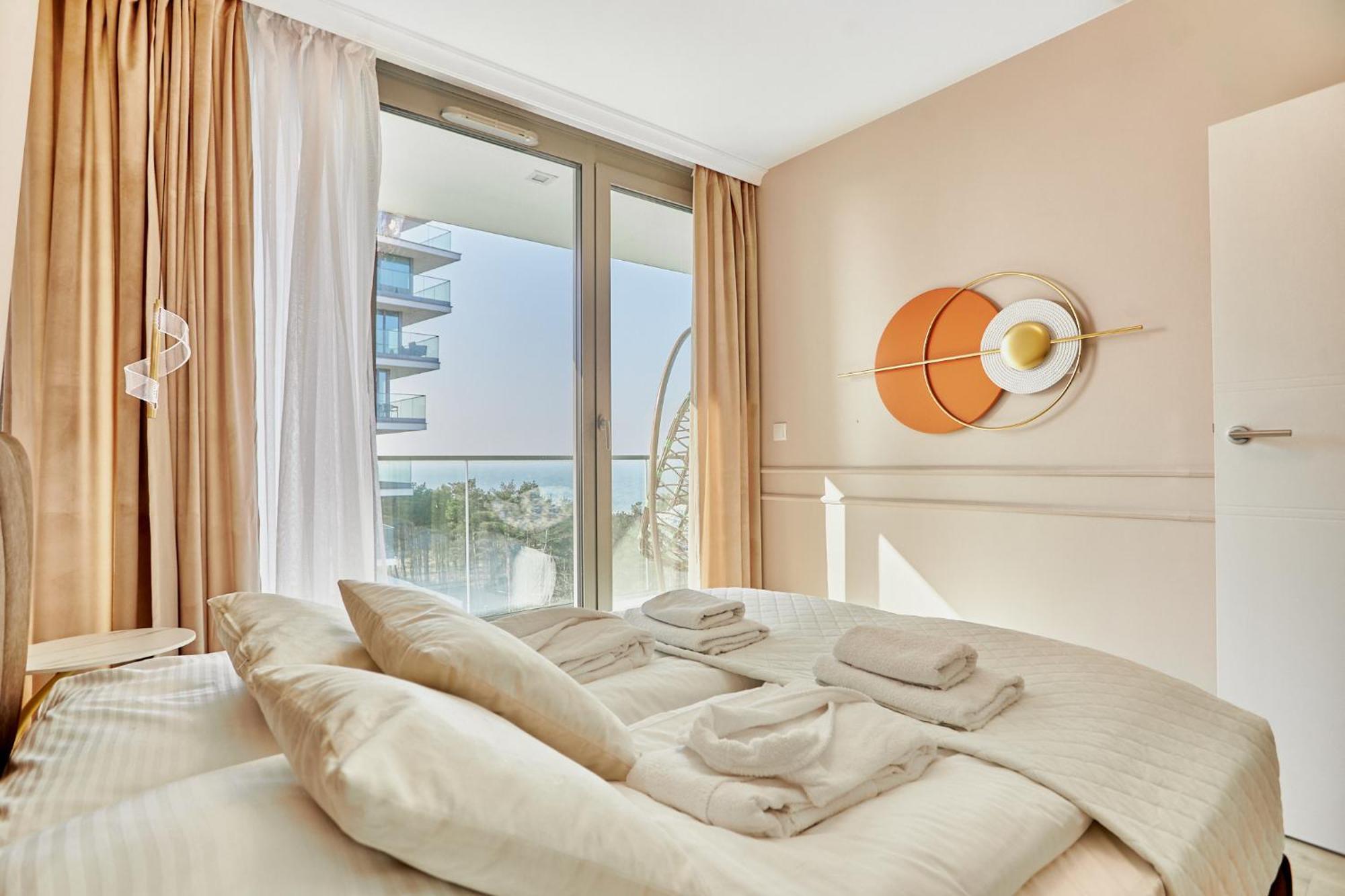 Wave - Aurum II Apartment - Front Sea View Miedzyzdroje Exterior foto